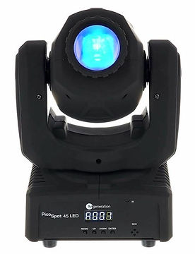 Kleiner Moving Head Lichttechnik mieten in Zürich